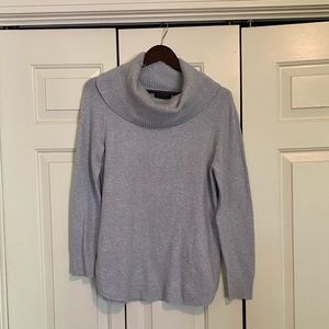 Purple turtle neck sweater